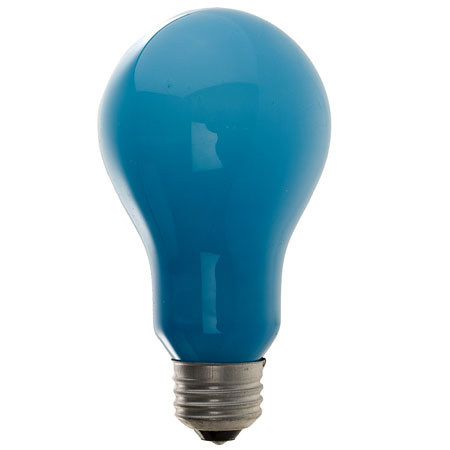 Lamp BCA PhotoFlood Lamp, 250 watts/120 volt, Blue, 4800 Deg