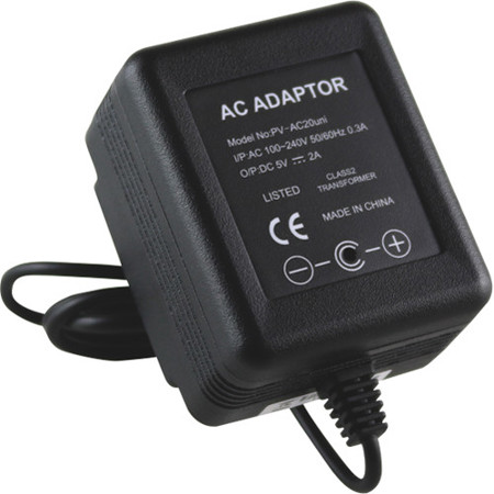 LawMate PV-AC20UNI AC Adapter with 1080p Covert Wi-Fi Camera, IP Enabled