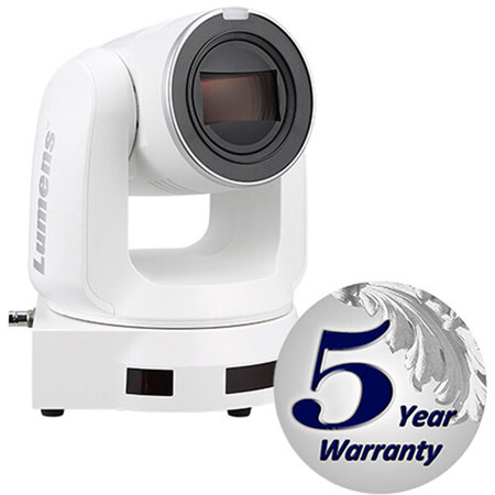 Lumens VC-A71P 4K UltraHD 12G-SDI/HDMI 2.0 IP 30x PTZ Camera, White