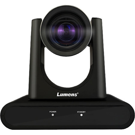 Lumens VC-R32 Full HD HDMI/IP/USB 12x PTZ Camera, TAA Compliant Black