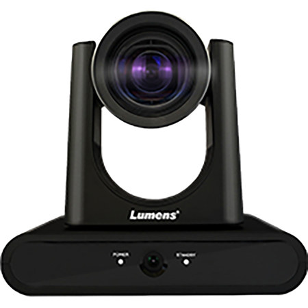 Lumens VC-TR30 Full HD Dual-Lens HDMI/IP/USB 12x PTZ Camera, TAA Compliant Black