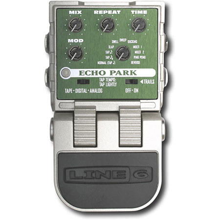 Line 6 Echo Park Delay Effects Stompbox Pedal