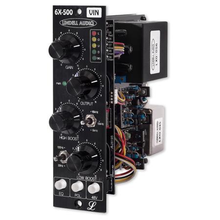 Lindell Audio 6X-500VIN 1 Channel Transformer Coupled Microphone Preamplifier