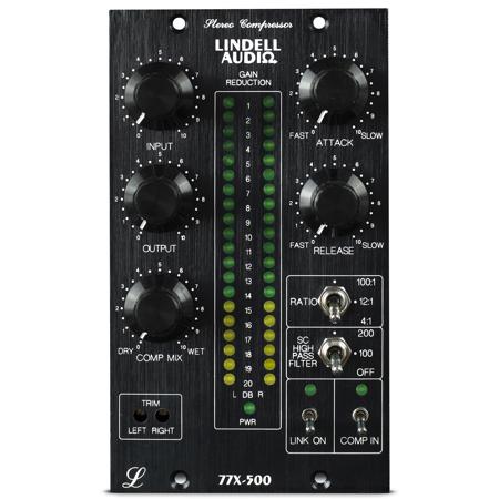 Lindell Audio 77X-500 500 Stereo FET Compressor/Limiter with