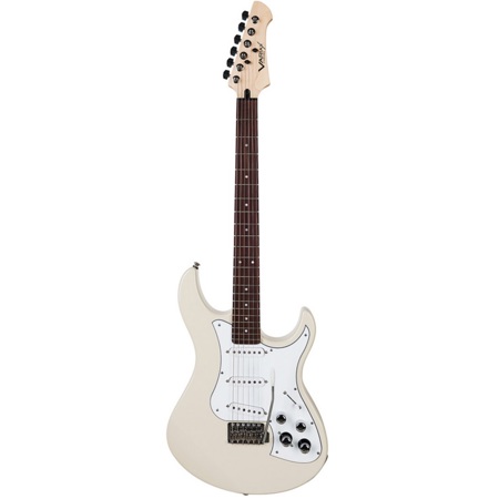 Line 6 JTV-69S Variax 6 Strings Double-Cut Electric Guitar, Olympic White