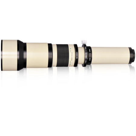 Bower T-Mount 650-1300mm f/8.0 Zoom Lens with Case