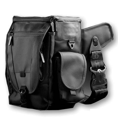 Boda Dry, Fully Weatherproof Ballistics Cordura Lens System Case (9.5" x 7.5" x 11.5") - Holds 4+ Lenses & Accessories - Black