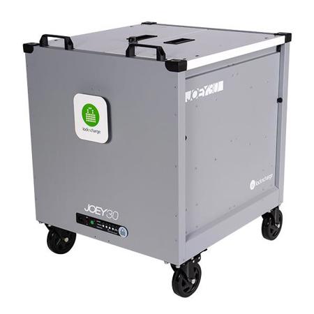 LockNCharge Joey 30 Device Charging Cart with Baskets, Up to 30 Devices