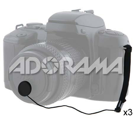Adorama CL23 CapKeeper 2, Model CK-2, Pack of Three