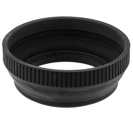 Adorama RLH52 52mm Rubber Lens Hood