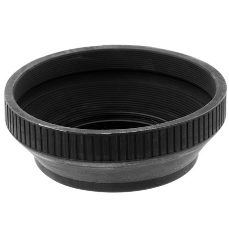 Adorama RLH58 58mm Rubber Lens Hood