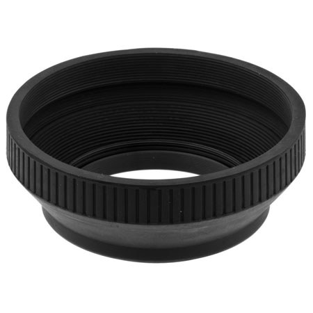 Adorama RLH62 62mm Rubber Lens Hood