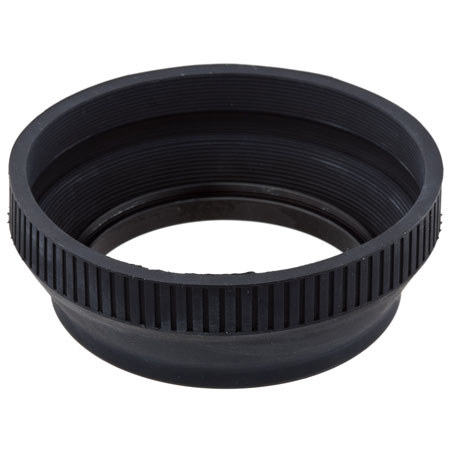 Adorama RLH72 72mm Rubber Lens Hood