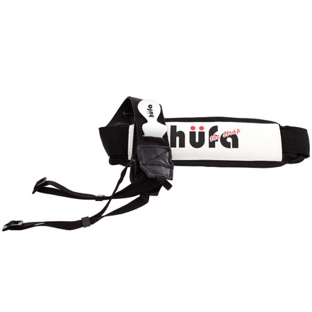 Hufa Camera Strap with Neck Pad, Black/White Clips