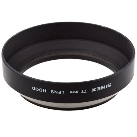 Adorama MLH77 77mm Metal Lens Hood