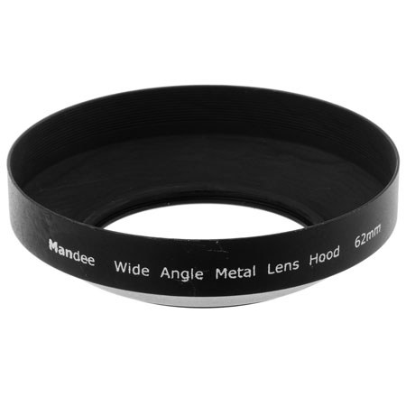 Adorama WAMLH62 62mm Wide Angle Metal Lens Hood