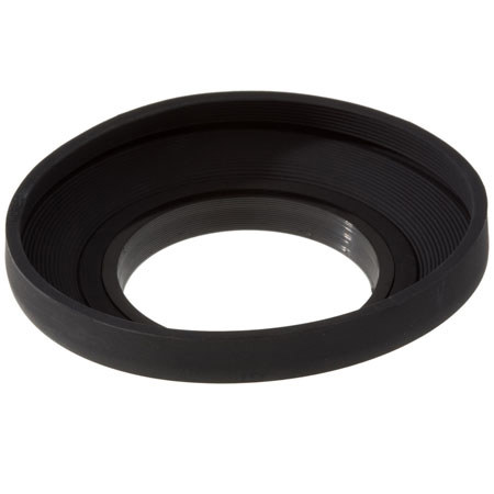 Adorama WARLH55 55mm Wide Angle Rubber Lens Hood
