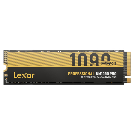 Lexar Professional NM1090 PRO 1TB PCIe Gen 5x4 NVMe M.2 Internal SSD