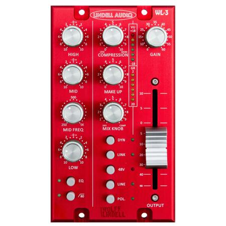 Lindell Audio WL-3 500 Series 3-Channel Strip with 3-Band Equalizer