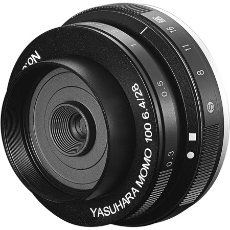 Yasuhara Momo 100 28mm f/6.4 Soft Focus Lens for Micro 4/3 Cameras, Manual Focus
