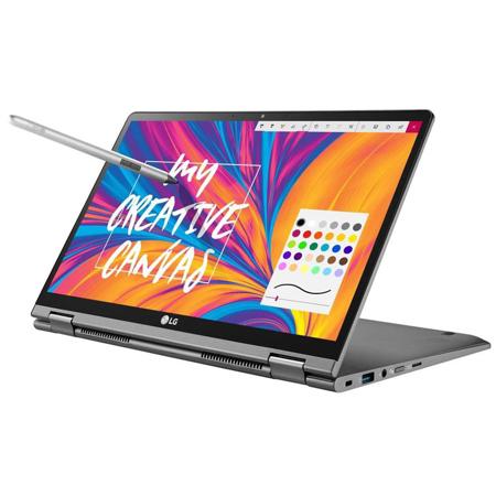 LG Gram 14" Notebook w/ Wacom Pen, i7-8565U, 16GB RAM, 512GB SSD, W10H, Silver