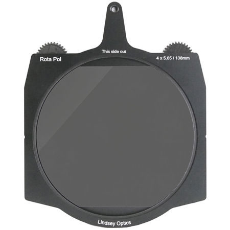 Lindsey Optics 138mm Brilliant2 Rota-Pol Circular Polarizer for 4x5.65" Boxes