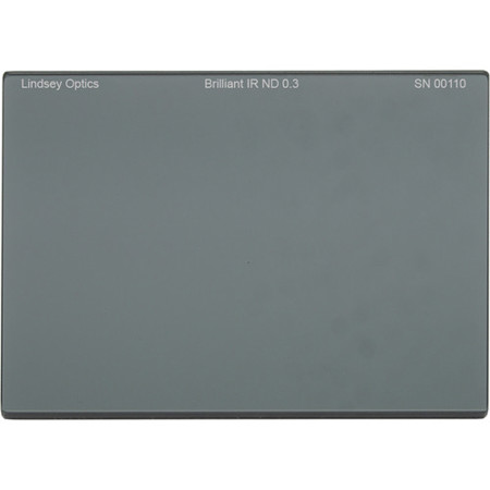 Lindsey Optics 4x5.65" Brilliant FS IR 0.3 ND Filter, 1 Stop, 50% Transmission