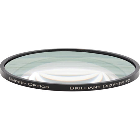 Lindsey Optics 4.5" Brilliant Close-Up Lens Diopter +2