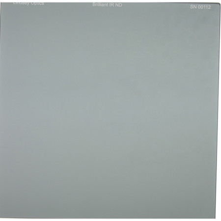 Lisey Optics 6.6x6.6" Brilliant FS IR 0.3 ND Filter, 1 Stop, 50% Transmission