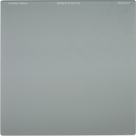 Lisey Optics 6.6x6.6" Brilliant FS IR 0.6 ND Filter, 2 Stop, 25% Transmission