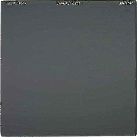 Lisey Optics 6.6x6.6" Brilliant FS IR 2.1 ND Filter, 7 Stop, 0.78% Transmission