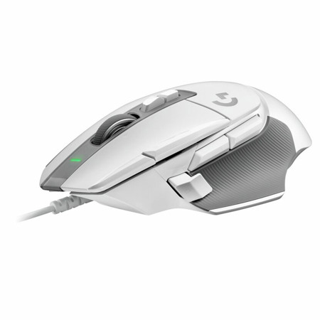 Logisys G502 X Wired Gaming Mouse, White