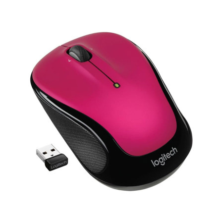 Logitech M325S Wireless Mouse, Brilliant Rose