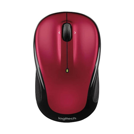 Logitech M325S Wireless Mouse, Red
