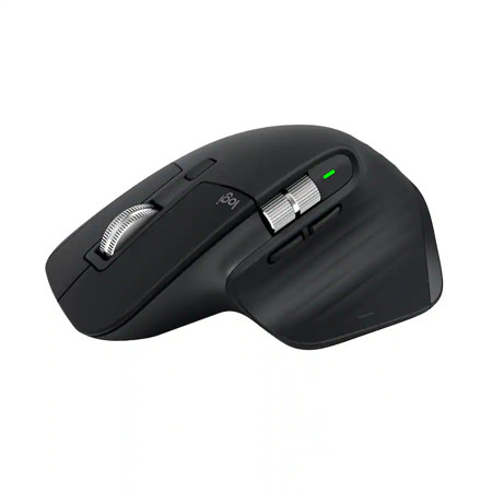 Logitech MX Master 3S Bluetooth Edition Wireless Mouse, Black