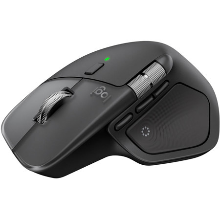 Logitech MX Master 4 Wireless Mouse for Mac, Space Black