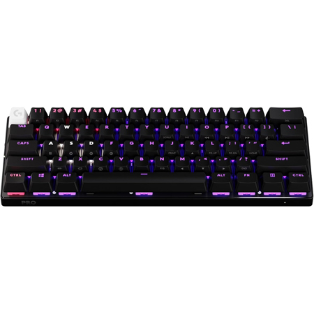 Logitech PRO X 60 Wireless RGB Gaming Keyboard, GX Linear Switches, Black