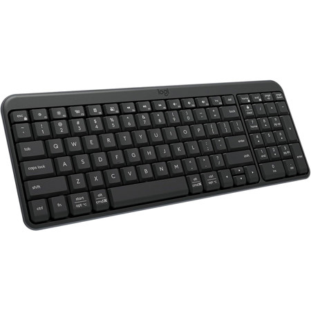 Logitech K250 Compact Bluetooth Wireless Keyboard, Graphite