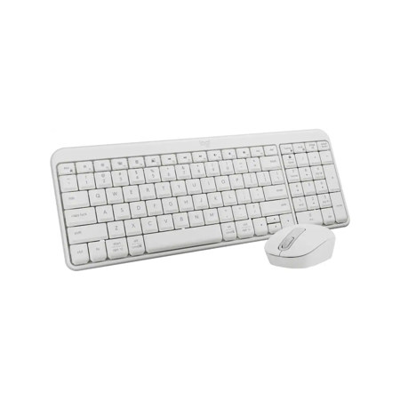 Logitech MK250 Bluetooth Wireless Mouse and Keyboard Combo, Off-White