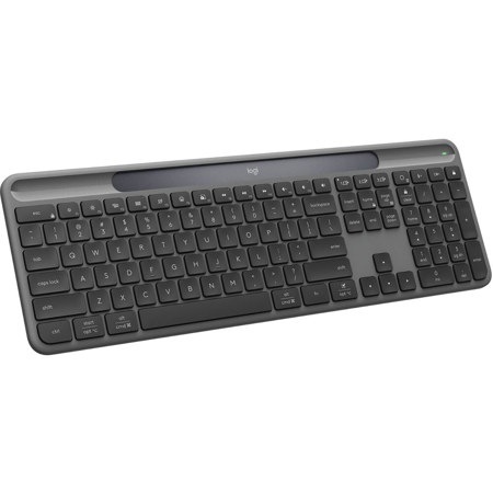 Logitech Signature Slim Solar+ K980 Wireless Keyboard, Graphite