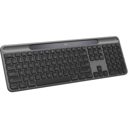 Logitech Signature Slim Solar+ K980 Wireless Keyboard for Mac, Graphite