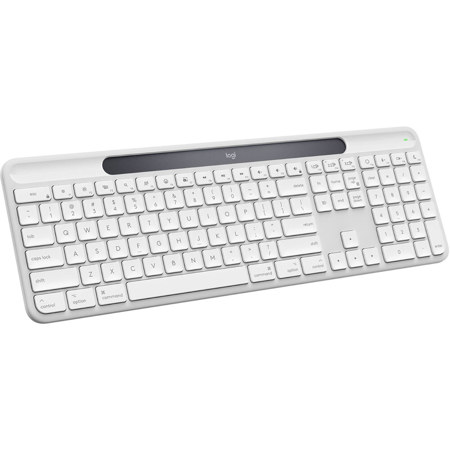 Logitech Signature Slim Solar+ K980 Wireless Keyboard for Mac, Off-White
