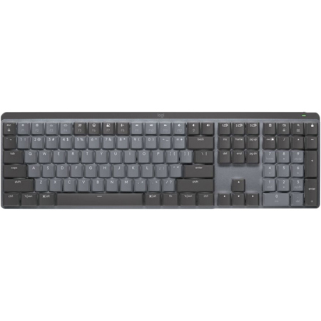 Logitech MX Mechanical Wireless Illuminated Keyboard,Linear Switches, Graphite