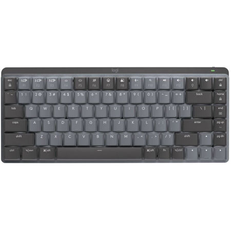 Logitech MX Mechanical Mini Wireless Illuminated Keyboard, Linear, Graphite