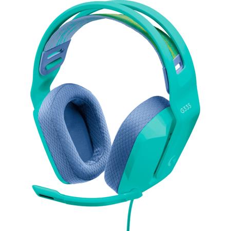 Logitech G G335 Wired Gaming Headset Mint