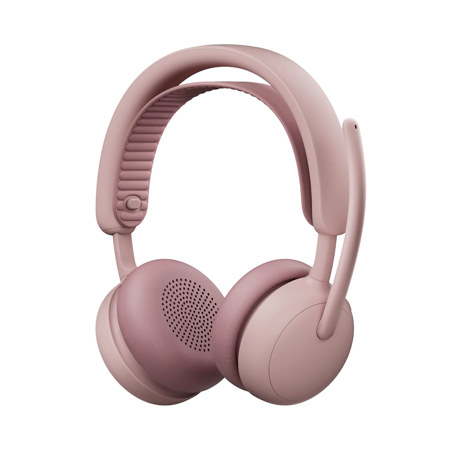 Logitech Zone Wireless 2 ES ANC Closed-Back On-Ear Stereo Headset, Rose