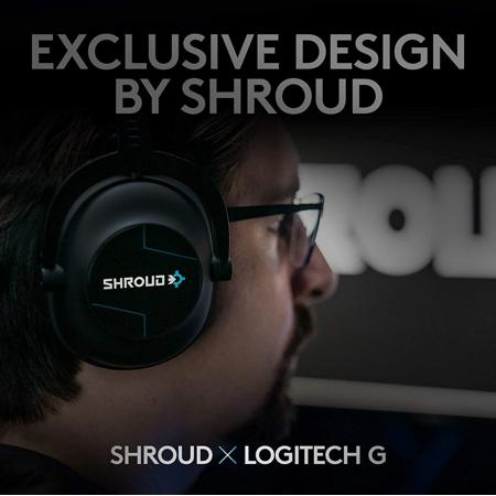 Logitech G PRO X Shroud Edition Wireless LIGHTSPEED Gaming Headset
