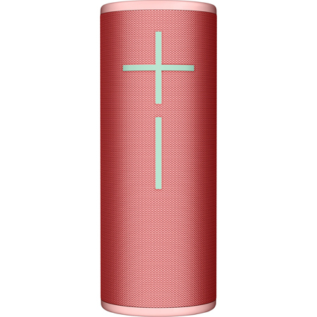 Logitech Ultimate Ears BOOM 4 Portable Wireless Bluetooth Speaker, Raspberry Red