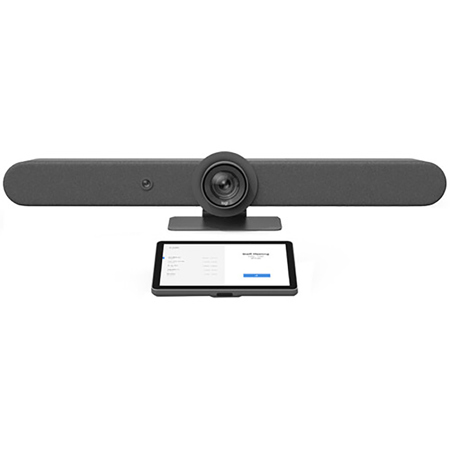 Logitech Rally Bar 4K Conference Camera w/Tap IP 10.1" Touch Controller,Graphite