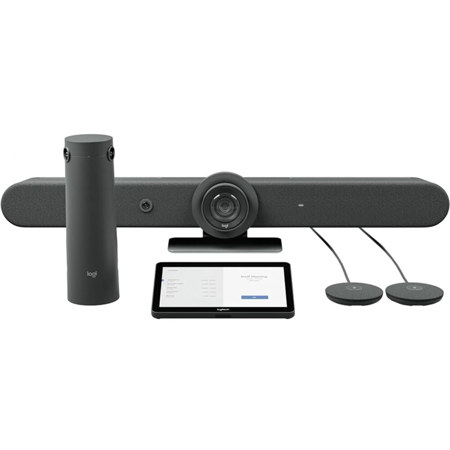 Logitech Rally Bar 4K Conference Camera w/Sight Camera, Tap Cat5e & 2x Pods, TAA